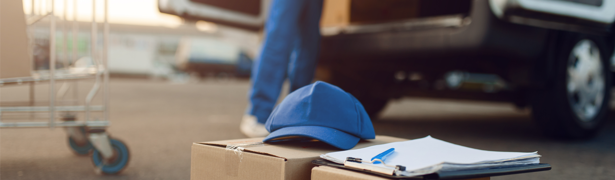 parcel-boxes-and-cap-deliveryman-on-background-78W2Z7K.png?1632235780825